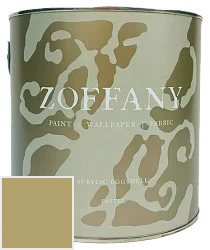 Zoffany Acrylic Eggshell 1 л цвет HESSIAN GREEN палитра Zoffany