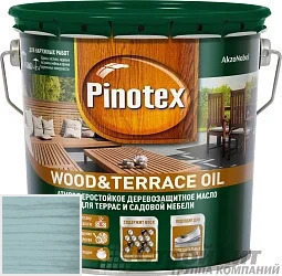 PINOTEX WOOD&TERRACE OIL 9 л цвет 011 палитра Pinotex "Древесная Гармония"
