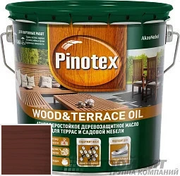 PINOTEX WOOD&TERRACE OIL 3 л цвет 044 палитра Pinotex &quot;Древесная Гармония&quot;