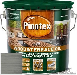PINOTEX WOOD&TERRACE OIL 9 л цвет 007 палитра Pinotex "Древесная Гармония"