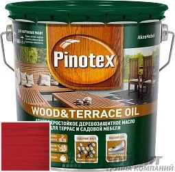 PINOTEX WOOD&TERRACE OIL 3 л цвет 039 палитра Pinotex &quot;Древесная Гармония&quot;