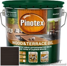 PINOTEX WOOD&TERRACE OIL 3 л цвет 048 палитра Pinotex &quot;Древесная Гармония&quot;