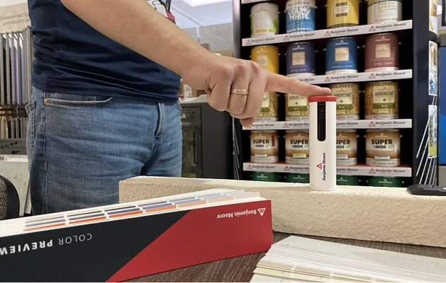 Встречайте ColorReader для подбора цвета от Benjamin Moor!