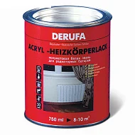 Полуматовая эмаль Derufa Heizkorperlack