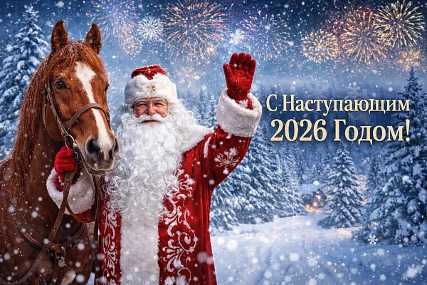 С наступающим Новым 2026 годом!