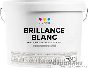VINCENT BRILLANCE BLANC VINCENT BRILLANCE BLANC водно-дисперсионная краска