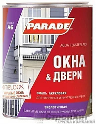 PARADE CLASSIC А6 Окна & Двери эмаль акриловая