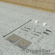 Европласт Монтажный комплект для балюстрады