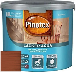 PINOTEX LACKER AQUA Матовый 9л цвет 035 палитра Pinotex "Древесная Гармония"