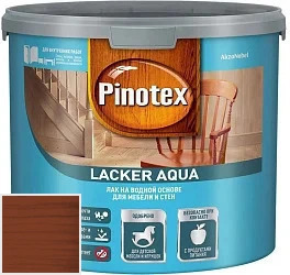 PINOTEX LACKER AQUA Матовый 9л цвет 036 палитра Pinotex "Древесная Гармония"