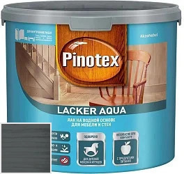 PINOTEX LACKER AQUA Матовый 9л цвет 010 палитра Pinotex "Древесная Гармония"