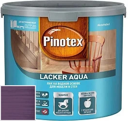 PINOTEX LACKER AQUA Матовый 9л цвет 043 палитра Pinotex "Древесная Гармония"