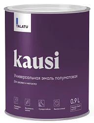 Эмаль по дереву и металлу TALATU Kausi полуматовая