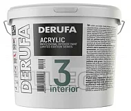 Матовая краска Derufa Интерьер-3 (ТМ)