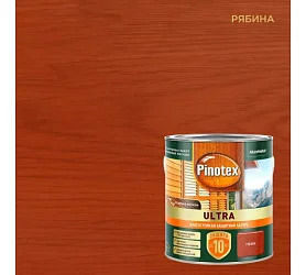 PINOTEX ULTRA рябина влагостойкая защитная лазурь