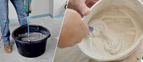 Как правильно развести шпаклевку