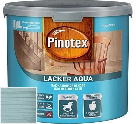PINOTEX LACKER AQUA Глянцевый 9л цвет 011 палитра Pinotex "Древесная Гармония"