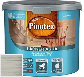 PINOTEX LACKER AQUA Глянцевый 9л цвет 005 палитра Pinotex "Древесная Гармония"
