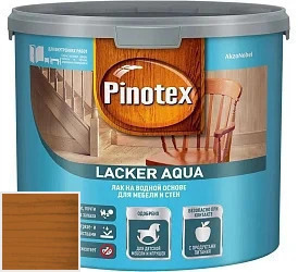 PINOTEX LACKER AQUA Глянцевый 9л цвет 028 палитра Pinotex "Древесная Гармония"