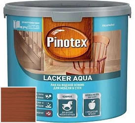 PINOTEX LACKER AQUA Глянцевый 9л цвет 035 палитра Pinotex "Древесная Гармония"
