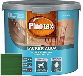 PINOTEX LACKER AQUA Глянцевый 9л цвет 019 палитра Pinotex "Древесная Гармония"