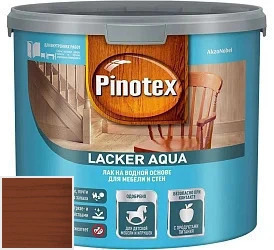 PINOTEX LACKER AQUA Глянцевый 9л цвет 036 палитра Pinotex "Древесная Гармония"