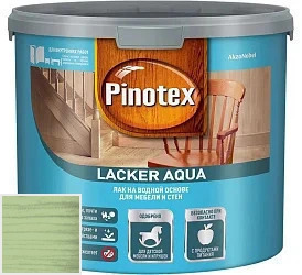 PINOTEX LACKER AQUA Глянцевый 9л цвет 016 палитра Pinotex "Древесная Гармония"