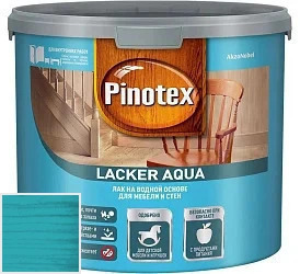 PINOTEX LACKER AQUA Глянцевый 9л цвет 014 палитра Pinotex "Древесная Гармония"