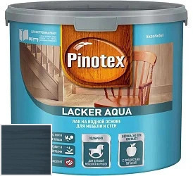 PINOTEX LACKER AQUA Глянцевый 9л цвет 013 палитра Pinotex "Древесная Гармония"