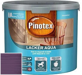 PINOTEX LACKER AQUA Глянцевый 9л цвет 043 палитра Pinotex "Древесная Гармония"