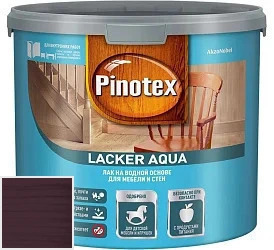 PINOTEX LACKER AQUA Глянцевый 9л цвет 042 палитра Pinotex "Древесная Гармония"