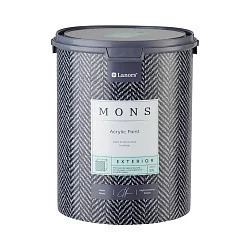 MONS EXTERIOR PAINT фасадная высокопрочная матовая краска, 5% блеска