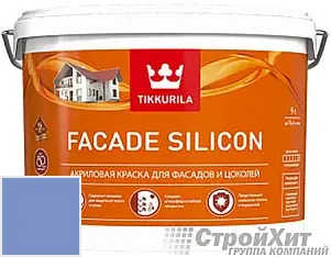 Tikkurila Facade Silicon / Тиккурила Фасад Силикон 9 л цвет U194 палитра TIKKURILA FAÇADE 760