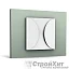 Orac Decor Декоративная стеновая панель W107 CIRCLE