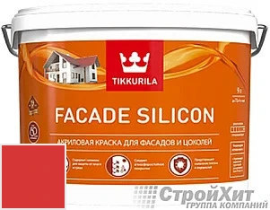 Tikkurila Facade Silicon / Тиккурила Фасад Силикон 9 л цвет D142 палитра TIKKURILA FAÇADE 760