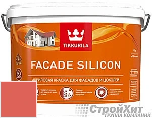 Tikkurila Facade Silicon / Тиккурила Фасад Силикон 9 л цвет U146 палитра TIKKURILA FAÇADE 760