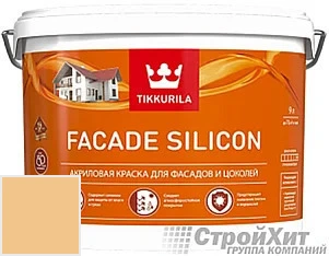 Tikkurila Facade Silicon / Тиккурила Фасад Силикон 9 л цвет D103 палитра TIKKURILA FAÇADE 760