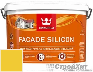 Tikkurila Facade Silicon / Тиккурила Фасад Силикон 9 л цвет U103 палитра TIKKURILA FAÇADE 760