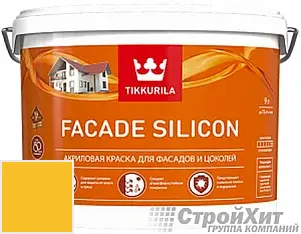 Tikkurila Facade Silicon / Тиккурила Фасад Силикон 9 л цвет D144 палитра TIKKURILA FAÇADE 760