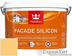 Tikkurila Facade Silicon / Тиккурила Фасад Силикон 9 л цвет U118 палитра TIKKURILA FAÇADE 760