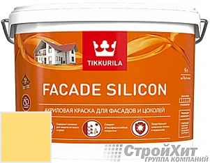 Tikkurila Facade Silicon / Тиккурила Фасад Силикон 9 л цвет U102 палитра TIKKURILA FAÇADE 760