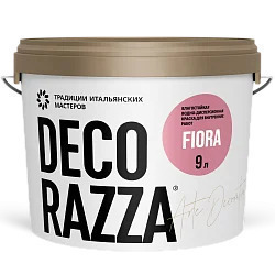 Decorazza Fiora влагостойкая вододисперсионная краска