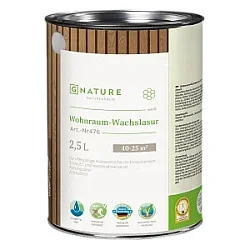 GNature Wohnraum-Wachslasur воск-лазурь для внутренних работ