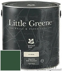 Little Greene Absolute Matt 10 л цвет LGGr298 палитра Little Greene Green