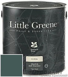 Little Greene Absolute Matt 10 л цвет LGGr312 палитра Little Greene Green