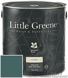 Little Greene Absolute Matt 10 л цвет LGGr311 палитра Little Greene Green