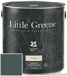 Little Greene Absolute Matt 10 л цвет LGGr306 палитра Little Greene Green