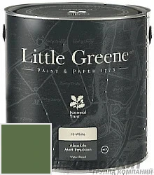 Little Greene Absolute Matt 10 л цвет LGGr297 палитра Little Greene Green