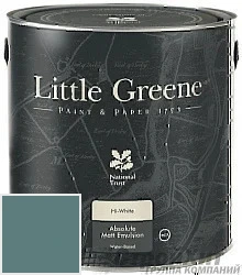 Little Greene Absolute Matt 10 л цвет LGGr310 палитра Little Greene Green