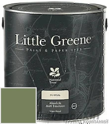 Little Greene Absolute Matt 10 л цвет LGSt80 палитра Little Greene Stone